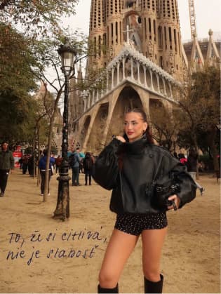 Influencerka počas sviatkov